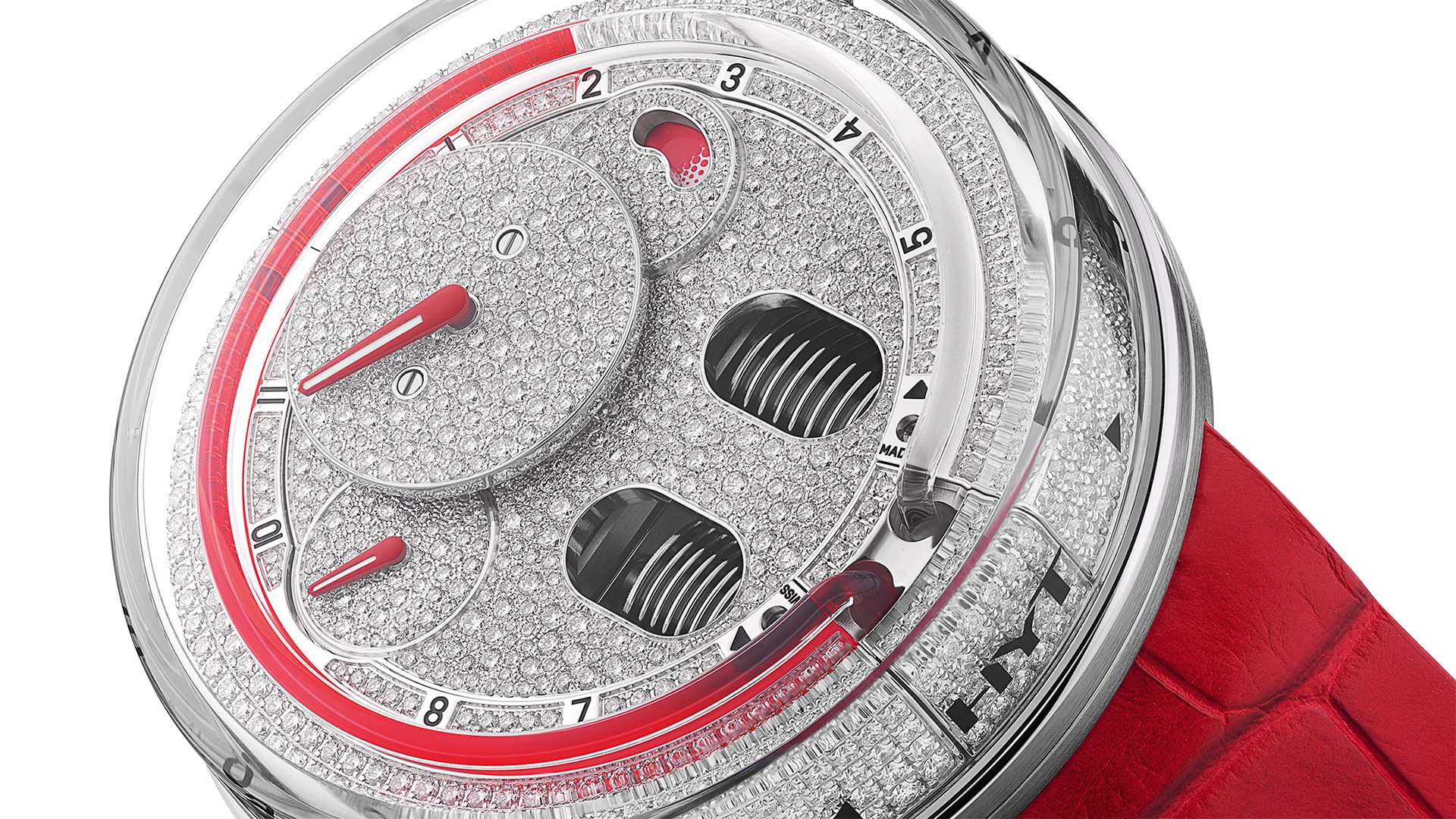 HYT imparts the meaning of eternity with diamonds in its new H0 watch.