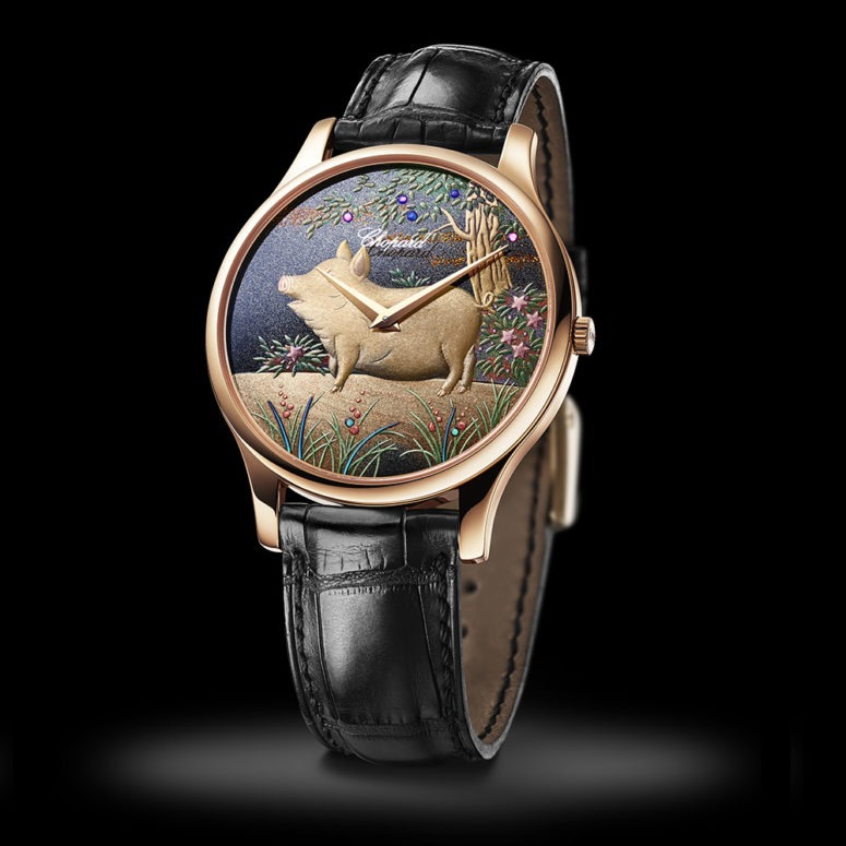  L.U.C XP Urushi Year of the Pig watch