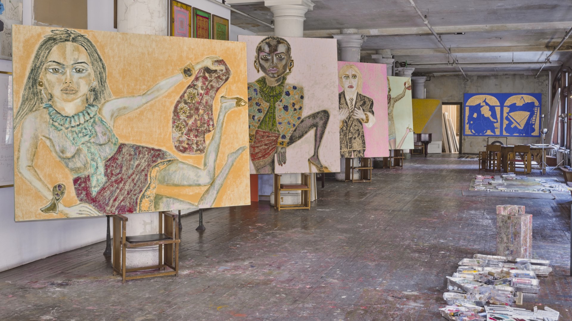 Saint Laurent Collaborates with Francesco Clemente for Summer 2025