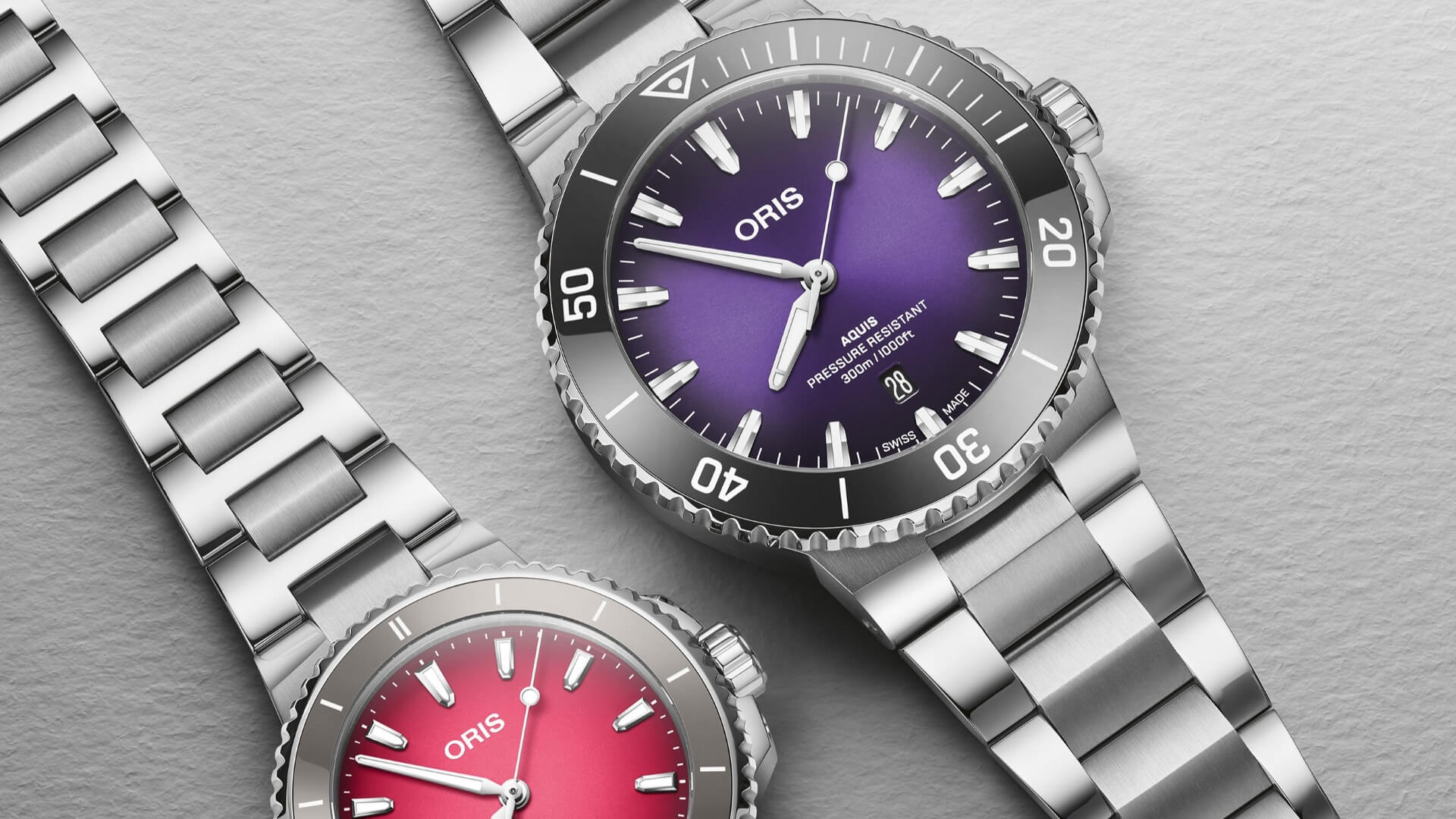 Oris Aquis Date “Taste of Summer” Limited Editions Inspired by Swiss Summer