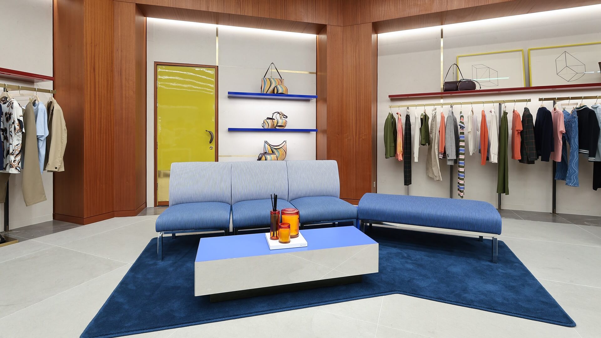 Paul Smith แฟลกชิพสโตร์ ใหม่ ณ ศูนย์การค้า EmQuartier สาขาเดียวในโลกที่มี Fun House Mirror
